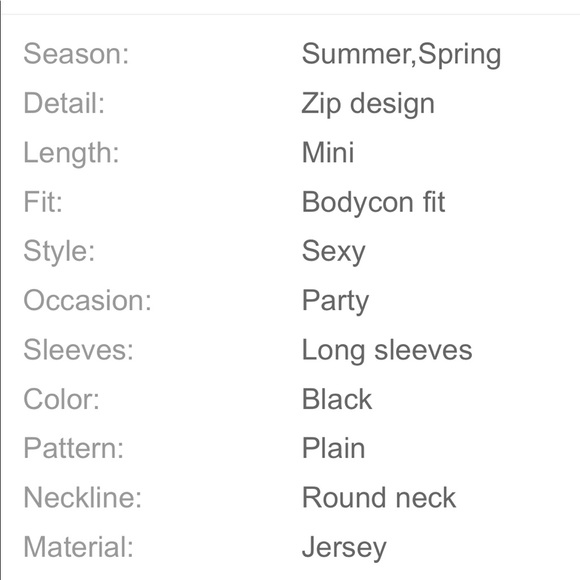 🖤Black Bodycon Hollow Mini Dress - Picture 7 of 7